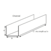3 ft Channel Brace