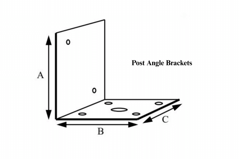 Post Angle Brackets | Metal Carport Brackets