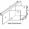 single purlin brackets